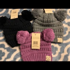 C.C Beanie Baby double pom